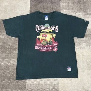 Vintage Tampa Bay Buccaneers NFL Football Super Bowl XXXVII Champions T Shirt XL